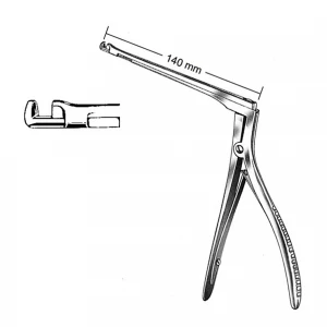 Punch HAJEK-KOFLER, taiere in sus, L140mm,  varf 5x4mm