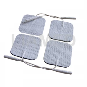 Electrod electroterapie adeziv, mufa 2mm, 45x50mm, set 4buc 