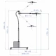 Lampa scialitica EMALED 300M, stativ mobil 