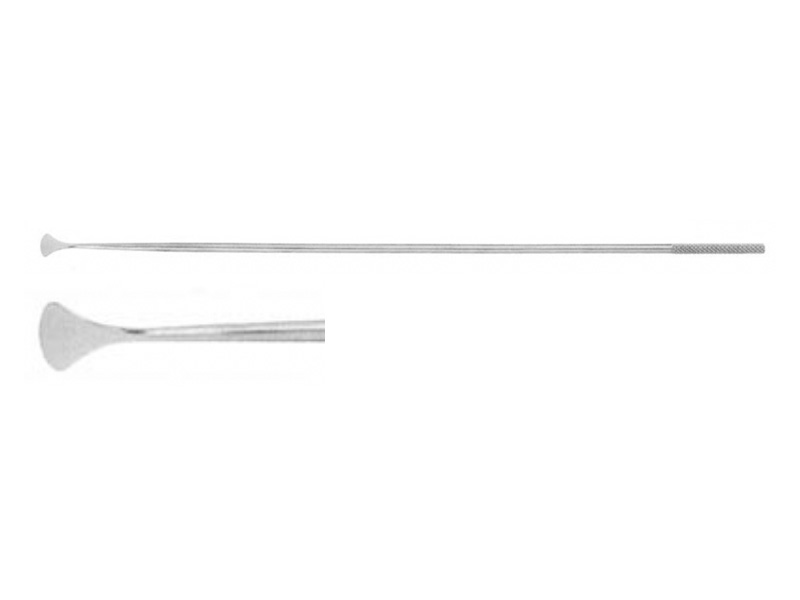 Micro-bisturiu laringe, L23cm,  drept