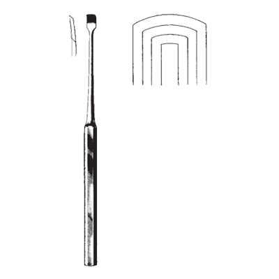 Elevator KEY, L19cm,  varf 19mm
