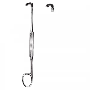 Retractor MEYERDING, L18cm,  7x4mm