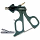 Pensa de prehensiune DUCK-BILL, actiune singulara, fenestrata, maner ergonomic uni cu clichet, maneta on/off, pivotant, demontabil, falci 15mm, D5mm,  L330mm