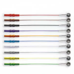 Electrod EEG tip cupa Ag/AgCl, unica utilizare, L150cm, set 10buc 