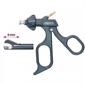 Foarfeca HOOK, actiune singulara, dreapta, maner ergonomic uni fara clichet, cu HF, pivotant, demontabil, falci 9mm, D5mm,  L330mm