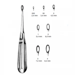 Chiureta osoasa SCHEDE, L17cm,  varf 7.2mm (Fig 3)