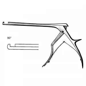 Rongeur disc COLCLOUGH,  90grd in sus, 3mm, L20cm