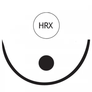 Ac chirurgical HRX, steril, rotund 1/2, corp circular, extra strong  L20mm, set 12buc