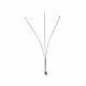 Retractor polipi cu 3 brate si varfuri ascutite, D2.5mmm, L230cm 