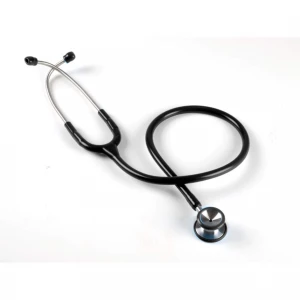 Stetoscop CLASIC, pediatric, capsula dubla, negru 