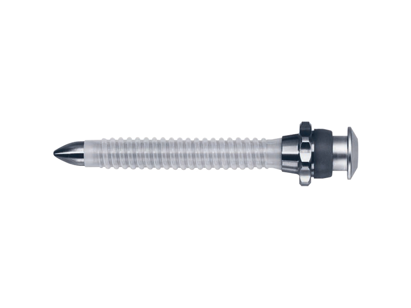 Obturator pentru manseta trocar cu lungimea de lucru 100mm, varf bont, D6mm 