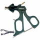 Pensa de prehensiune BABCOCK, actiune dubla, dinti distali, maner ergonomic uni cu clichet, maneta on/off, cu HF, pivotant, demontabil, falci 27mm, D10mm,  L330mm