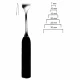 Osteotom LEXER, L22cm,  varf 10mm