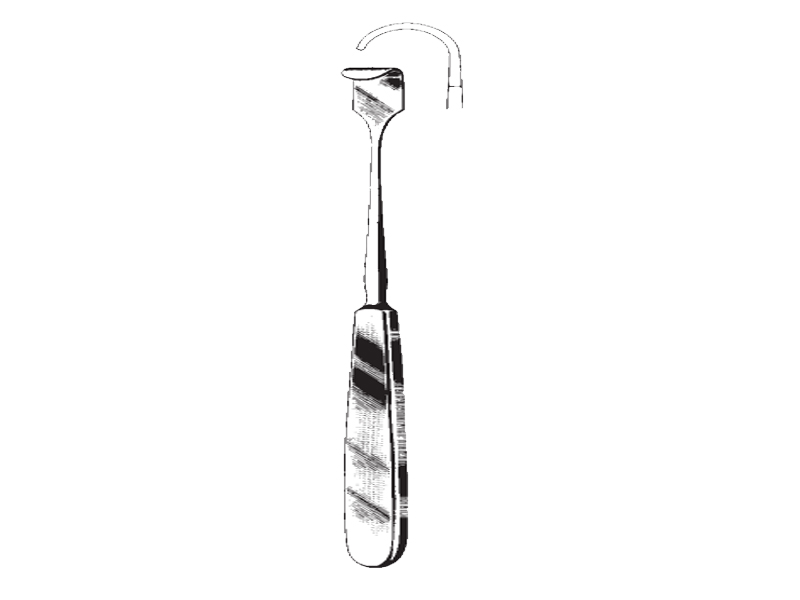 Retractor LITTLE, varf 12x14mm, L20cm 
