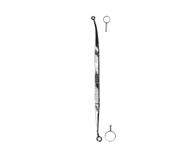 Chiureta antrala FAULKNER, ascutita, L21cm 