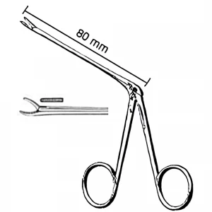 Pensa polipi auriculari HARTMANN-WEINGARTNER, L8.5cm 