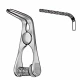Clema bulldog GLOVER, unghiulara 90grd, atraumatica, L57mm 