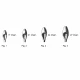 Chiureta calculi biliari DESJARDINS, elastic, L30cm,  17Charr (Fig 1)