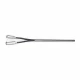 Insertie pensa bipolara HIRSCH, fenestrata, falci 17.5mm, D5mm,  L340mm