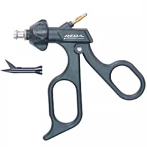 Micro-foarfeca, actiune singulara, dreapta, maner ergonomic uni fara clichet, cu HF, pivotant, demontabil, falci 5.5mm, D5mm, L330mm 