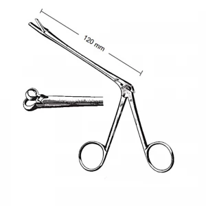 Pensa nazala de taiere HARTMANN, L12cm,  varf 5mm