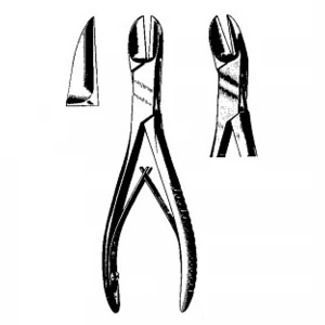 Pensa taiere oase LISTON,  unghiulara, L14cm