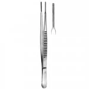 Pensa atraumatica COOLEY,  varf 2mm, L16cm