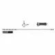 Set aspirare-irigare, maner tip pistol cu valva cu 2 directii, conector LL, tub olives cu 4 gauri, D5mm, L340mm 