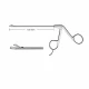 Punch artroscopie, drept, varf 15grd in sus, maner cu suport degete, D3.4mm, L130mm 