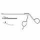 Pensa artroscopica tip HOOK PUNCH, boanta, curba 15grd in sus, maner cu suport degete, varf 5x1.6, D3.4mm, L130mm 