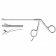 Pensa artroscopica tip HOOK PUNCH, boanta, curba 15grd in jos, maner cu suport degete, varf 5x1.6, D3.4mm, L130mm 