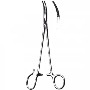 Pensa amigdale SCHNIDT, inel deschis, curba, L19cm 