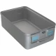 Container sterilizare 3/4, fara capac, baza neperforata,  465x280x150mm