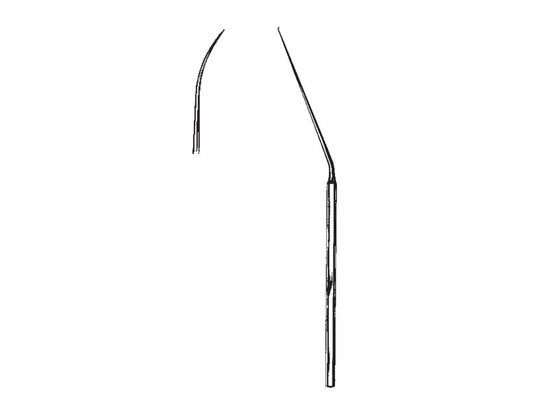 Ac ligaturi ROSEN, varf curb/ascutit, L15.5cm 