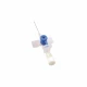 Branule cu valva si cateter, unica utilizare, albastra, 22G, ac. 0.60mm, L25mm, set 100 buc 