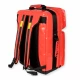 Rucsac medical SILOS 2 PVC, rosu 