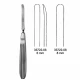 Elevator periostal, maner perforat, L17cm,  8mm