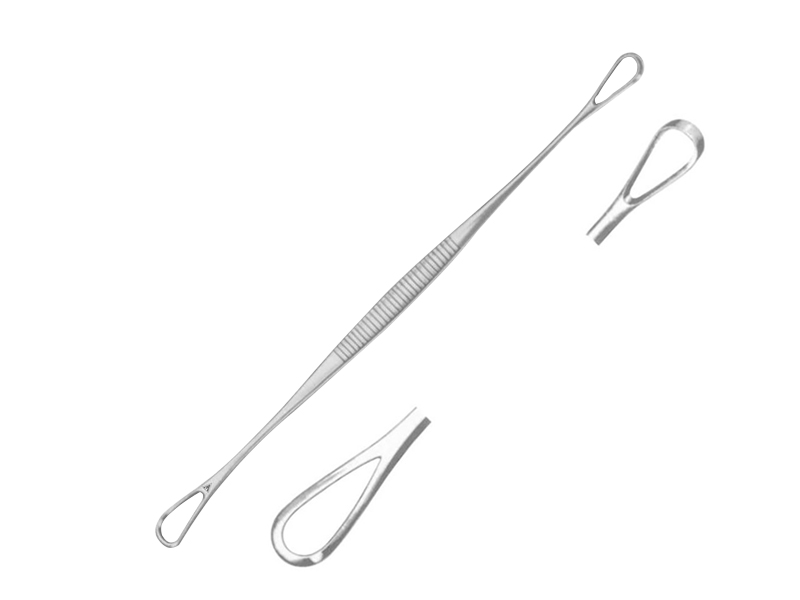 Chiureta uterina BLAKE, varf ascutit/bont, L27cm 