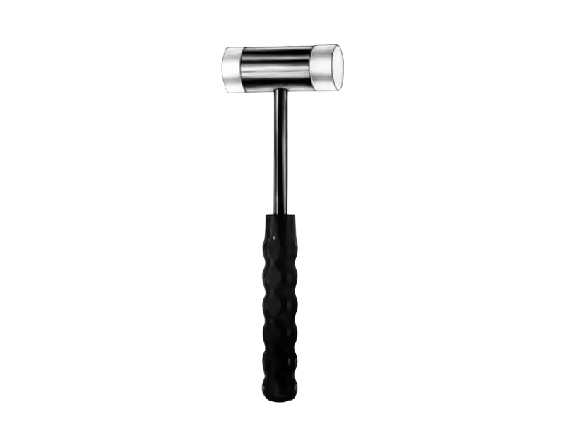 Ciocan cu varf interschimbabil din plastic, 250g, D30mm, L24.5cm 