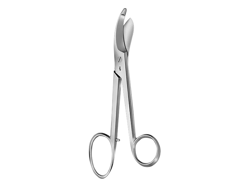 Foarfeca bandaje BRUNS, L23cm,  cu TC, fina