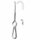 Retractor VOLKMANN, L21.5cm,  semi-ascutit, 2 dinti