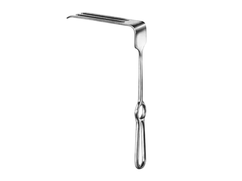 Retractor SAUERBRUCH, 125x37mm, L25cm 