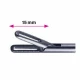 Insertie pensa DUCK-BILL, actiune singulara, fenestrata, falci 15mm, D5mm, L360mm 
