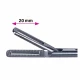 Insertie pensa intestinala DORSEY (JOHANN), actiune singulara, fenestrata, falci 20mm, D5mm, L360mm 