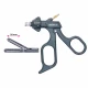 Pensa intestinala DORSEY (JOHANN), actiune singulara, fenestrata, maner ergonomic uni fara clichet, cu HF, pivotant, demontabil, falci 20mm, D5mm, L360mm 