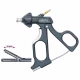Pensa intestinala DORSEY (JOHANN), actiune singulara, fenestrata, maner ergonomic uni cu clichet, cu HF, pivotant, demontabil, falci 20mm, D5mm, L360mm 