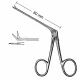 Micro-foarfeca auriculara BELLUCCI, standard, varf 5.5mm, L8cm,  curba in sus