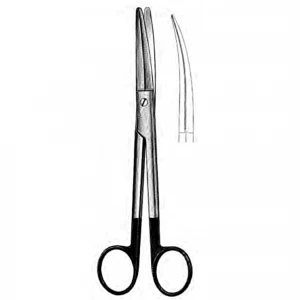 Foarfeca lifting facial KAYE,  cu TC, curba, L14.5cm