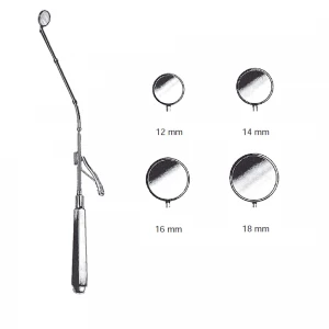 Oglinda laringe MICHEL, L25cm,  D12mm