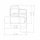 Unit oftalmologic COMPACT RONDO FISO cu platan rotativ pentru doua instrumente 